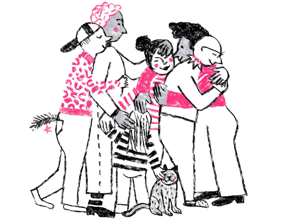 Ulrike Jensen - Digitale Illustration - kombiniert mit Handschrift Hand Lettering