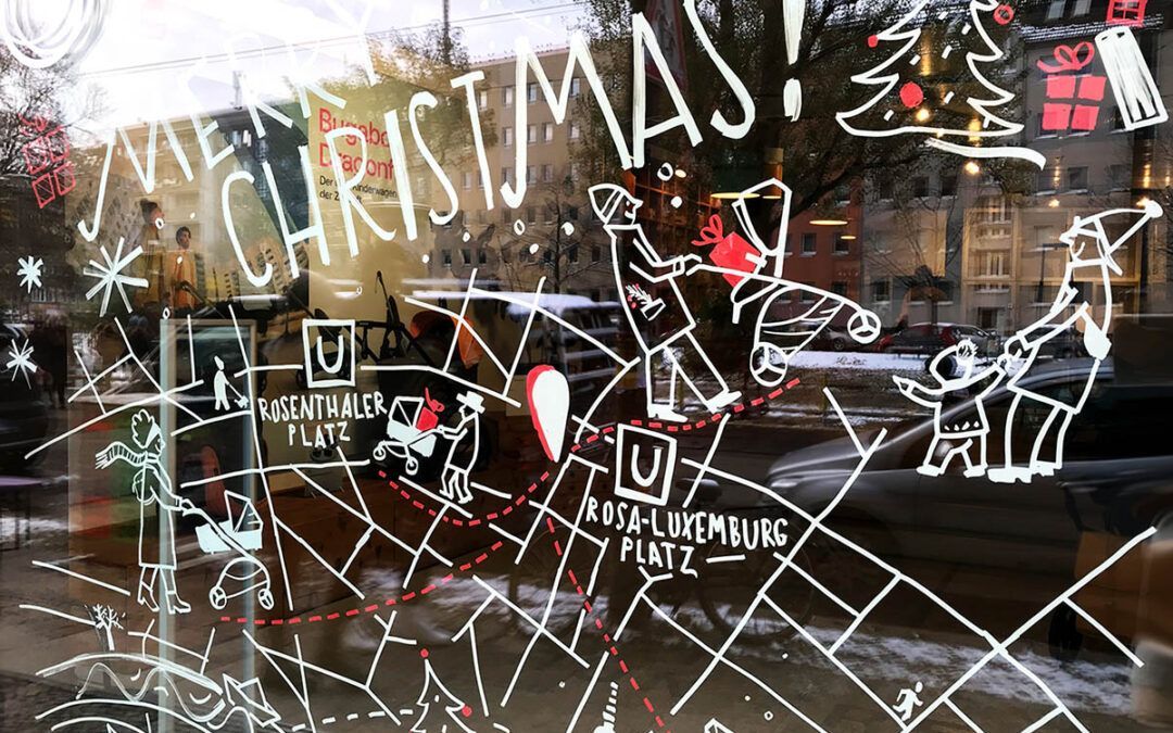 Schaufenster Illustration bugaboo