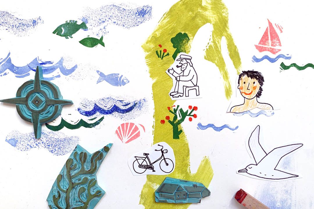 Ulrike Jensen – Projekt Workshop Inselkarte gestalten – Map Workshop – Kreativ Angebot für Kinder und Erwachsene Ulrike Jensen - Projekt Workshop Inselkarte gestalten - Map Workshop - Kreativ Angebot für Kinder und Erwachsene
