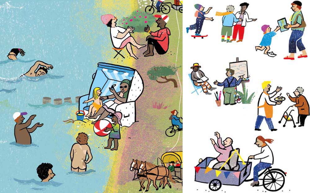 Wie Illustration Vielfalt wirksam sichtbar macht - Blog Ulrike Jensen Illustration - Diversity - Repräsentation