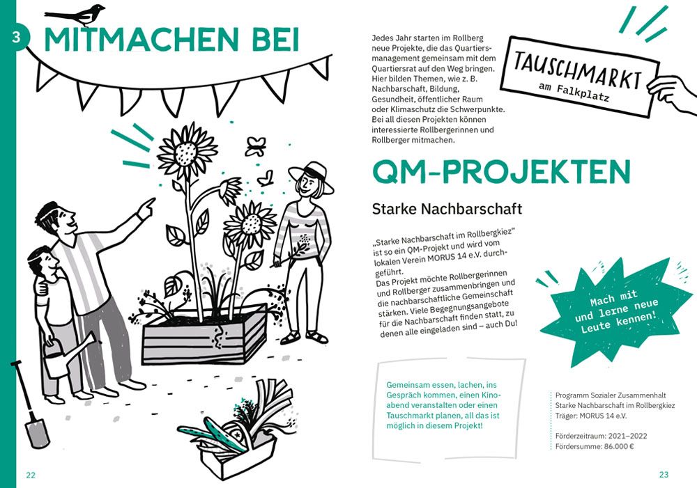 Wie Illustration Vielfalt wirksam sichtbar macht - Blog Ulrike Jensen Illustration - Mitmachen - Starke Nachbarschaft