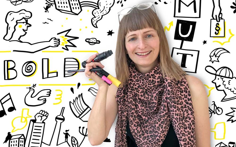 Live Zeichnen bei Events – locker, lebendig und nah  