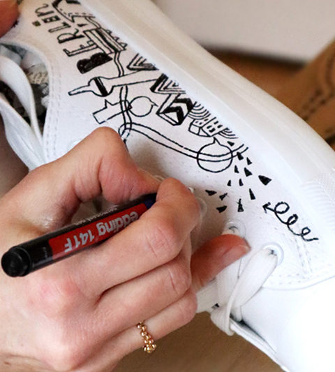 Produkt Illustration und Lettering, Produkte personalisieren, auf Produkte malen, zeichnen und schreiben