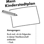 Kinderstadtplan, Anleitung, Vorlage zum malen und mitmachen, Blog Ulrike Jensen